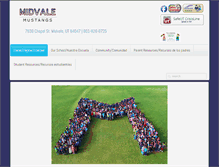 Tablet Screenshot of midvale.canyonsdistrict.org